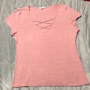 Charlotte Russe Crisscross Top